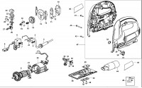 Black & Decker KS701PE Type 01-02 Jigsaw Spare Parts